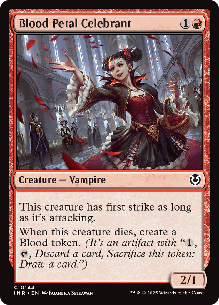 Blood Petal Celebrant [Innistrad Remastered] | Exor Games Truro