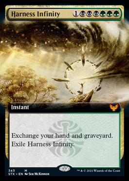 Harness Infinity (Extended Art) [Strixhaven: School of Mages] | Exor Games Truro