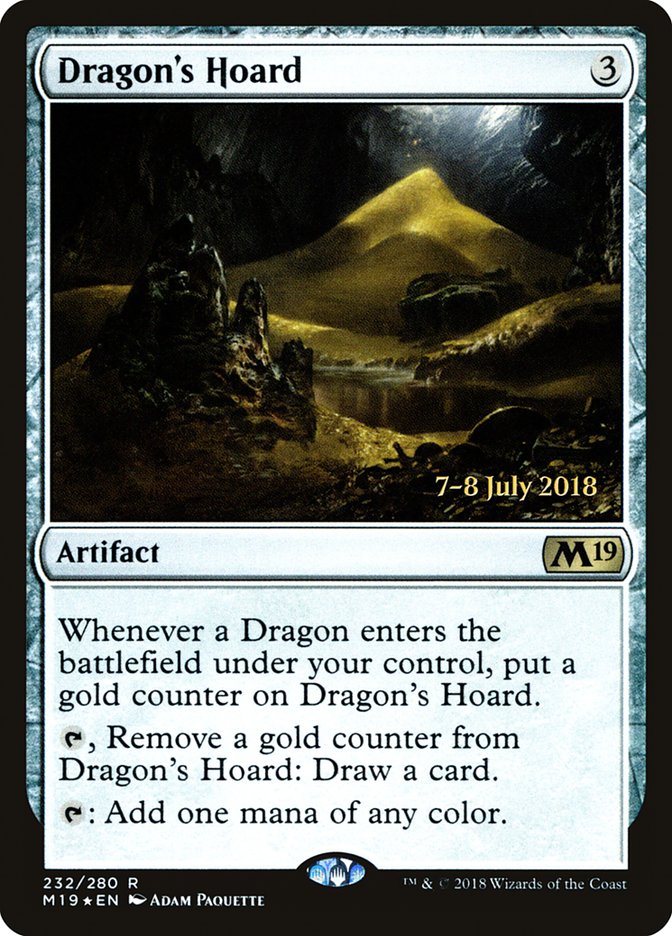 Dragon's Hoard [Core Set 2019 Prerelease Promos] | Exor Games Truro