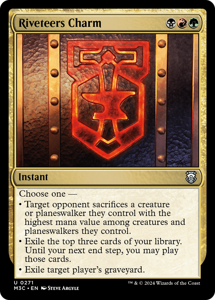 Riveteers Charm [Modern Horizons 3 Commander] | Exor Games Truro