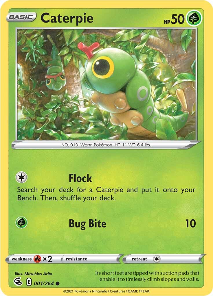 Caterpie (001/264) [Sword & Shield: Fusion Strike] | Exor Games Truro