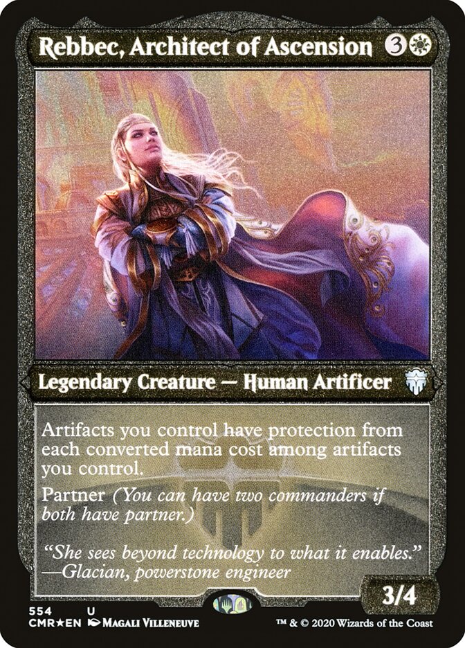 Rebbec, Architect of Ascension (Etched) [Commander Legends] | Exor Games Truro