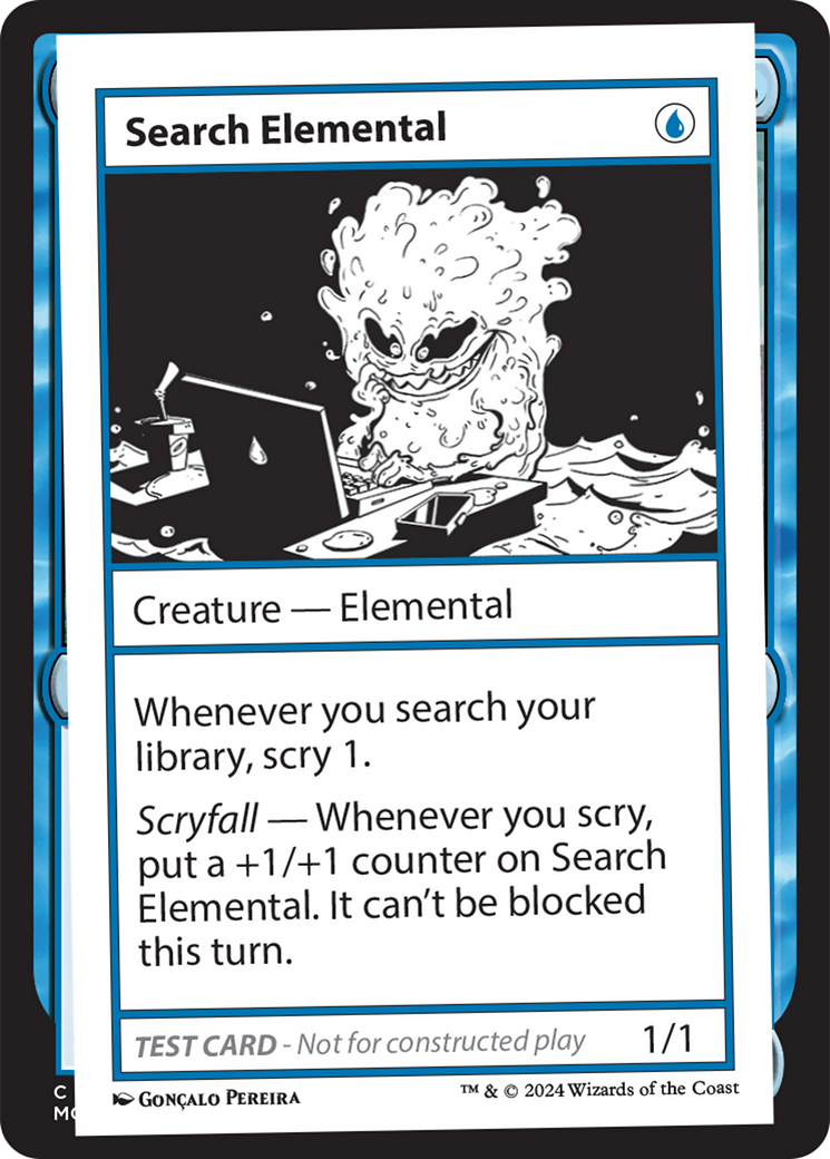 Search Elemental [Mystery Booster 2 Playtest Cards] | Exor Games Truro