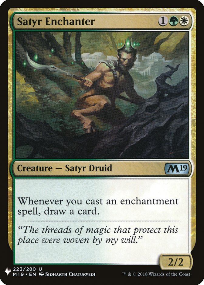 Satyr Enchanter [Mystery Booster] | Exor Games Truro