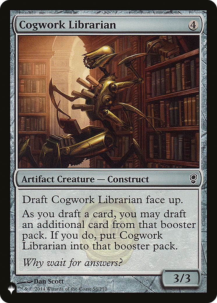 Cogwork Librarian [The List Reprints] | Exor Games Truro