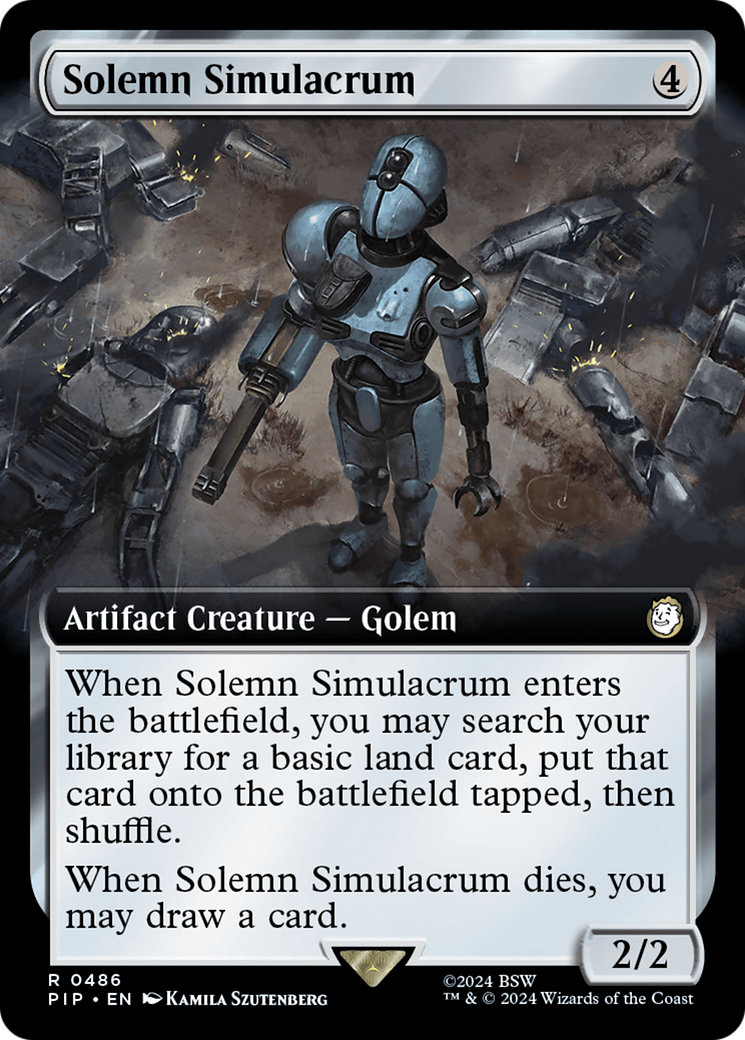 Solemn Simulacrum (Extended Art) [Fallout] | Exor Games Truro