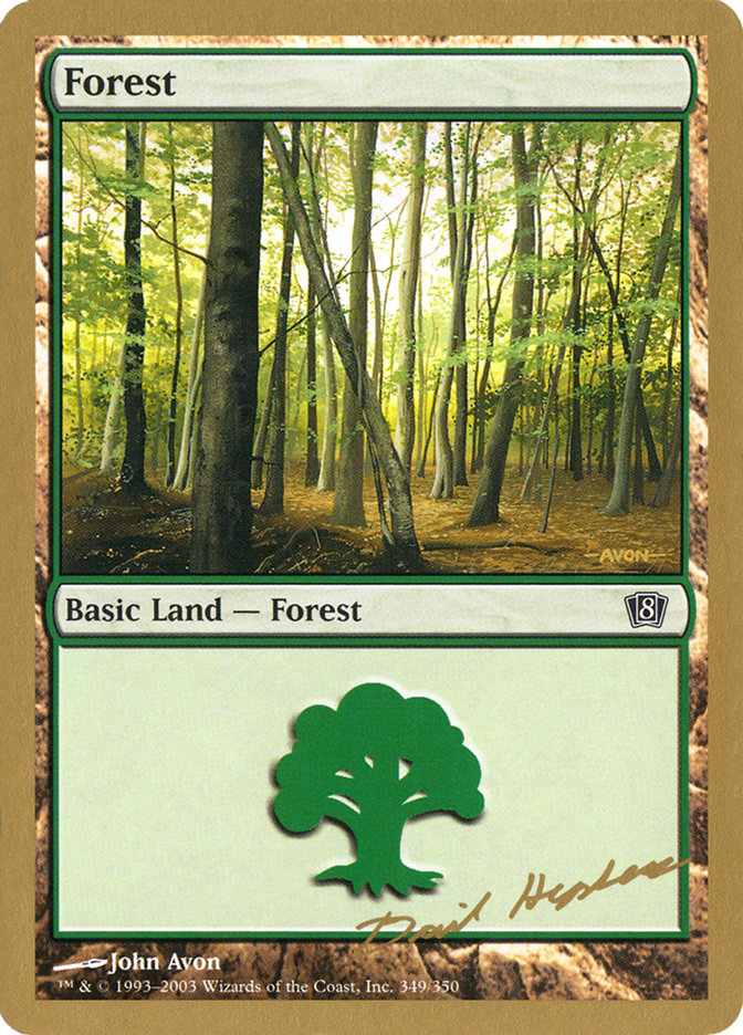 Forest (dh349) (Dave Humpherys) [World Championship Decks 2003] | Exor Games Truro