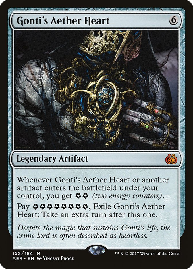 Gonti's Aether Heart [Aether Revolt] | Exor Games Truro