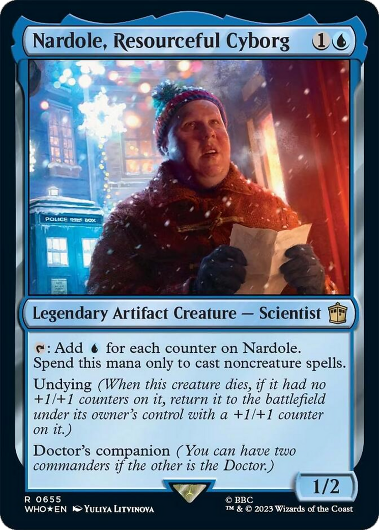 Nardole, Resourceful Cyborg (Surge Foil) [Doctor Who] | Exor Games Truro