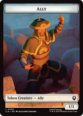 Ally (0006) // Soldier (0002) Double-Sided Token [Avatar: The Last Airbender Tokens] | Exor Games Truro