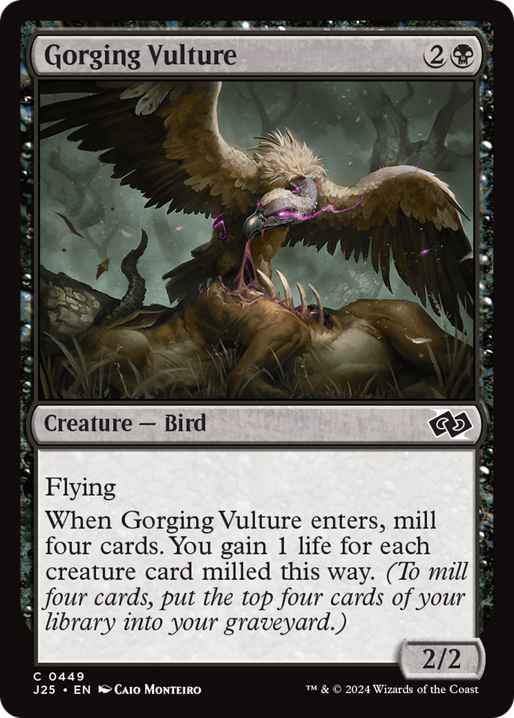 Gorging Vulture [Foundations Jumpstart] | Exor Games Truro