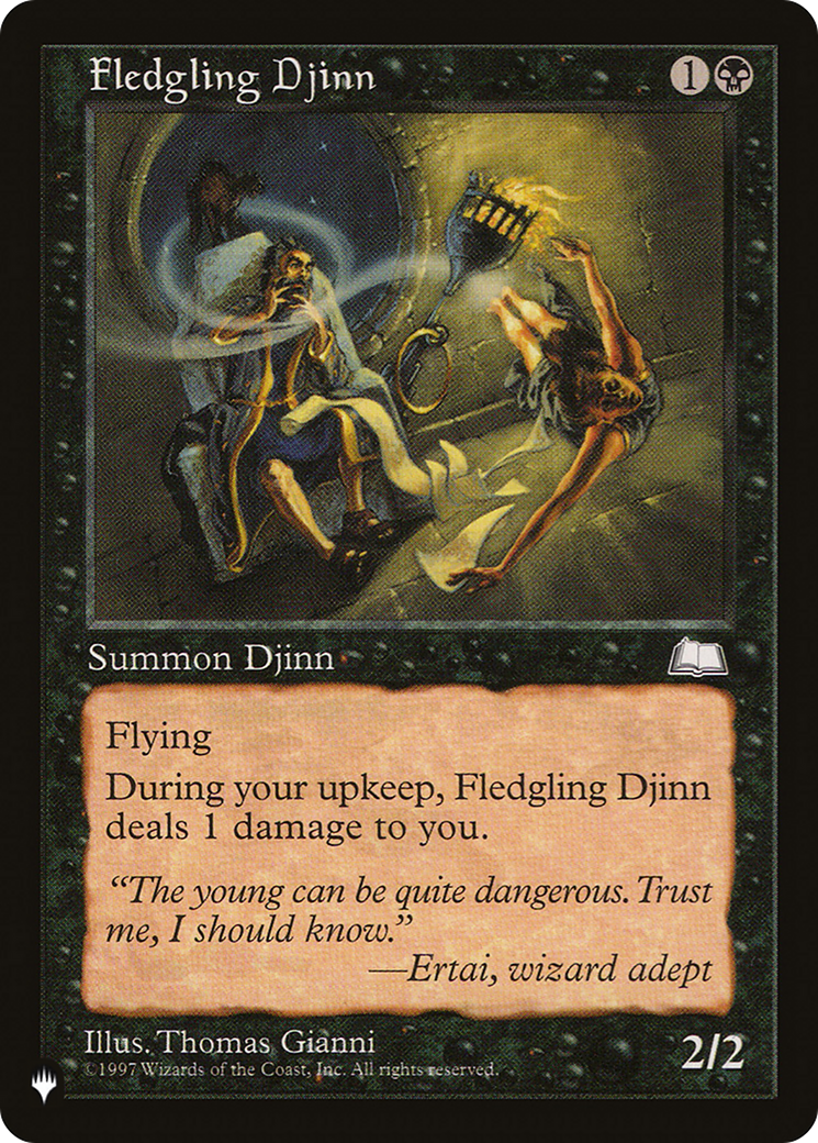 Fledgling Djinn [The List Reprints] | Exor Games Truro