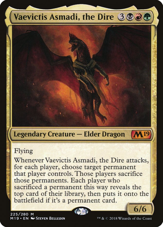 Vaevictis Asmadi, the Dire [Core Set 2019] | Exor Games Truro