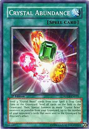 Crystal Abundance [FOTB-EN035] Common | Exor Games Truro