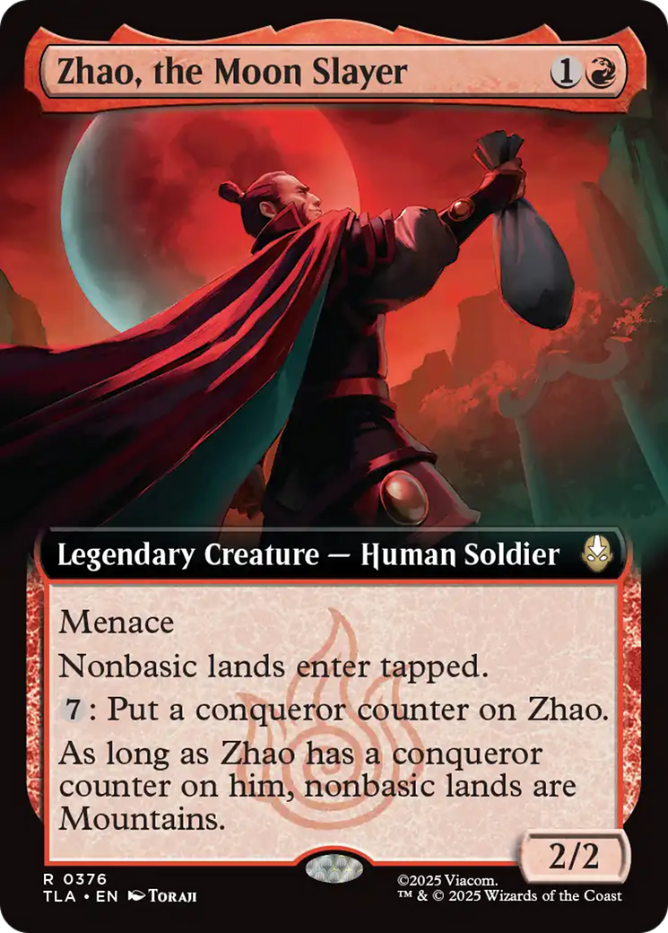 Zhao, the Moon Slayer (Extended Art) [Avatar: The Last Airbender] | Exor Games Truro