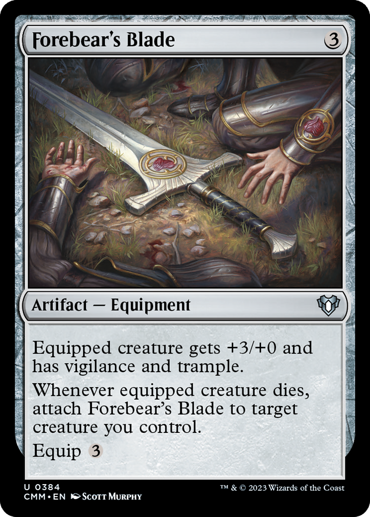Forebear's Blade [Commander Masters] | Exor Games Truro