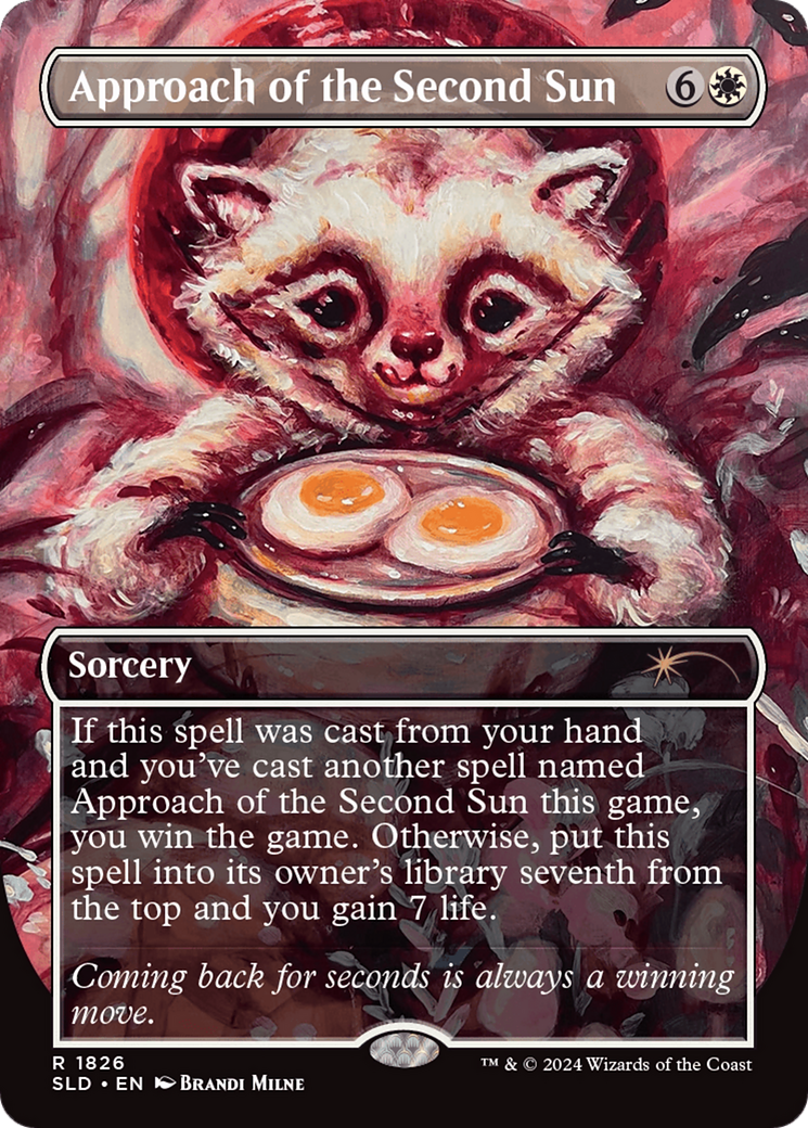 Approach of the Second Sun (Rainbow Foil) [Secret Lair Drop Series] | Exor Games Truro