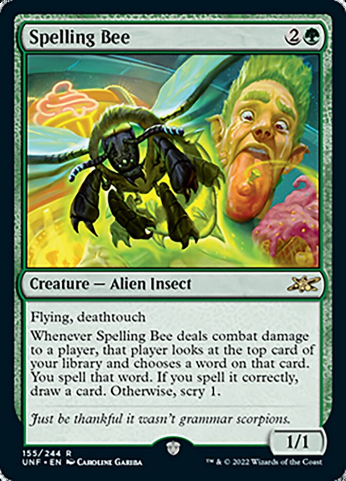 Spelling Bee [Unfinity] | Exor Games Truro
