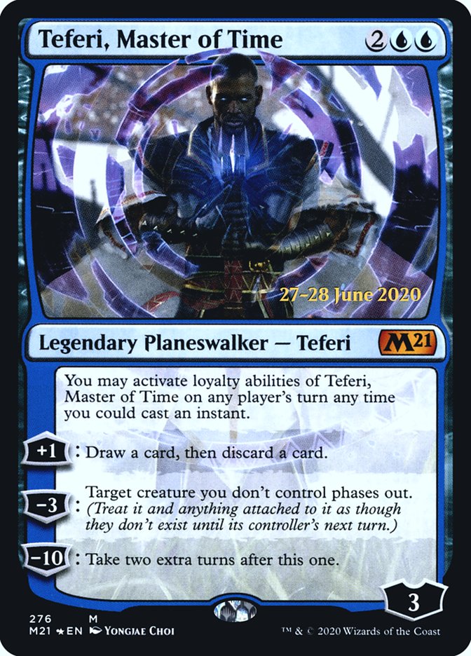 Teferi, Master of Time (276) [Core Set 2021 Prerelease Promos] | Exor Games Truro