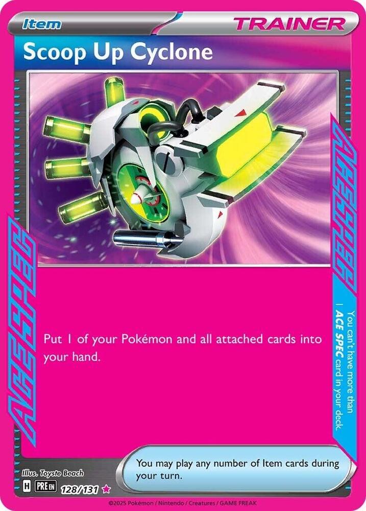 Scoop Up Cyclone (128/131) [Scarlet & Violet: Prismatic Evolutions] | Exor Games Truro