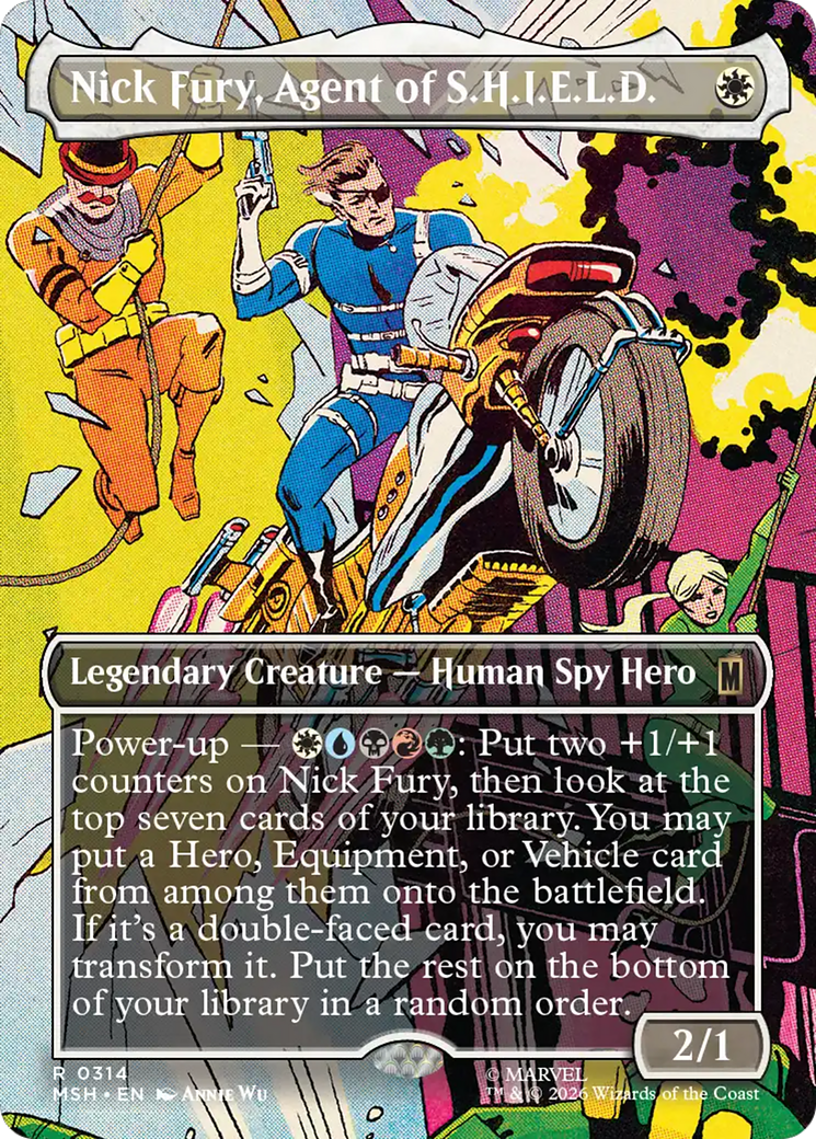 Nick Fury, Agent of S.H.I.E.L.D. (Borderless) [Marvel Super Heroes] | Exor Games Truro