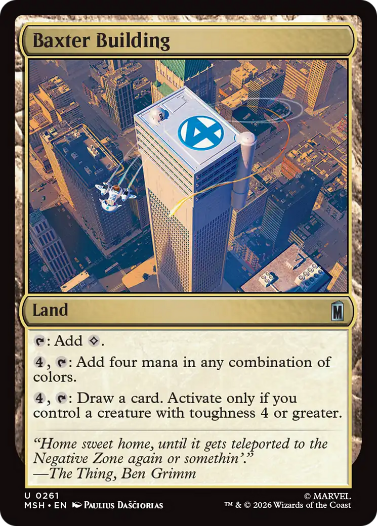 Baxter Building [Marvel Super Heroes] | Exor Games Truro