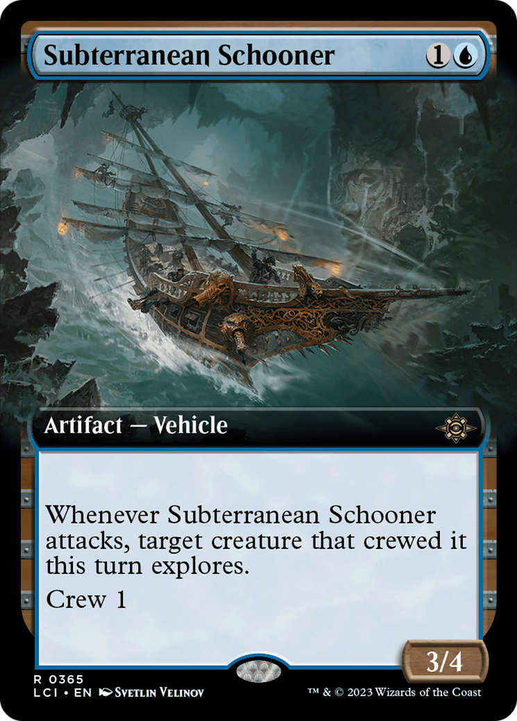 Subterranean Schooner (Extended Art) [The Lost Caverns of Ixalan] | Exor Games Truro