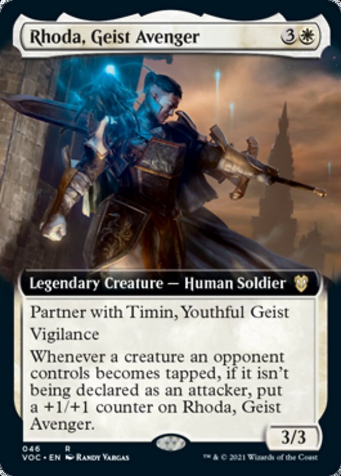 Rhoda, Geist Avenger (Extended Art) [Innistrad: Crimson Vow Commander] | Exor Games Truro