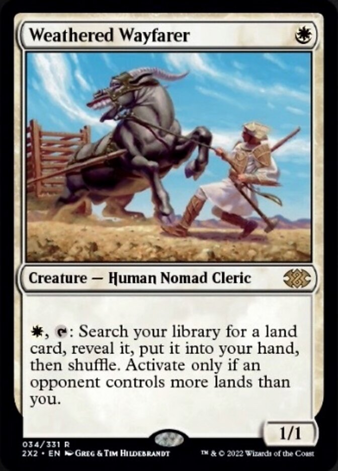 Weathered Wayfarer [Double Masters 2022] | Exor Games Truro