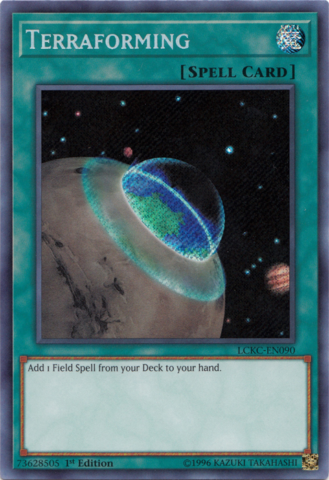 Terraforming [LCKC-EN090] Secret Rare | Exor Games Truro
