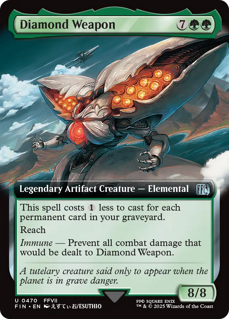 Diamond Weapon (Extended Art) [FINAL FANTASY] | Exor Games Truro