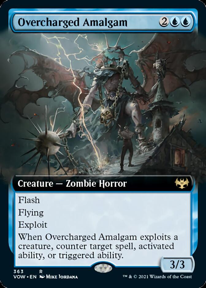 Overcharged Amalgam (Extended Art) [Innistrad: Crimson Vow] | Exor Games Truro