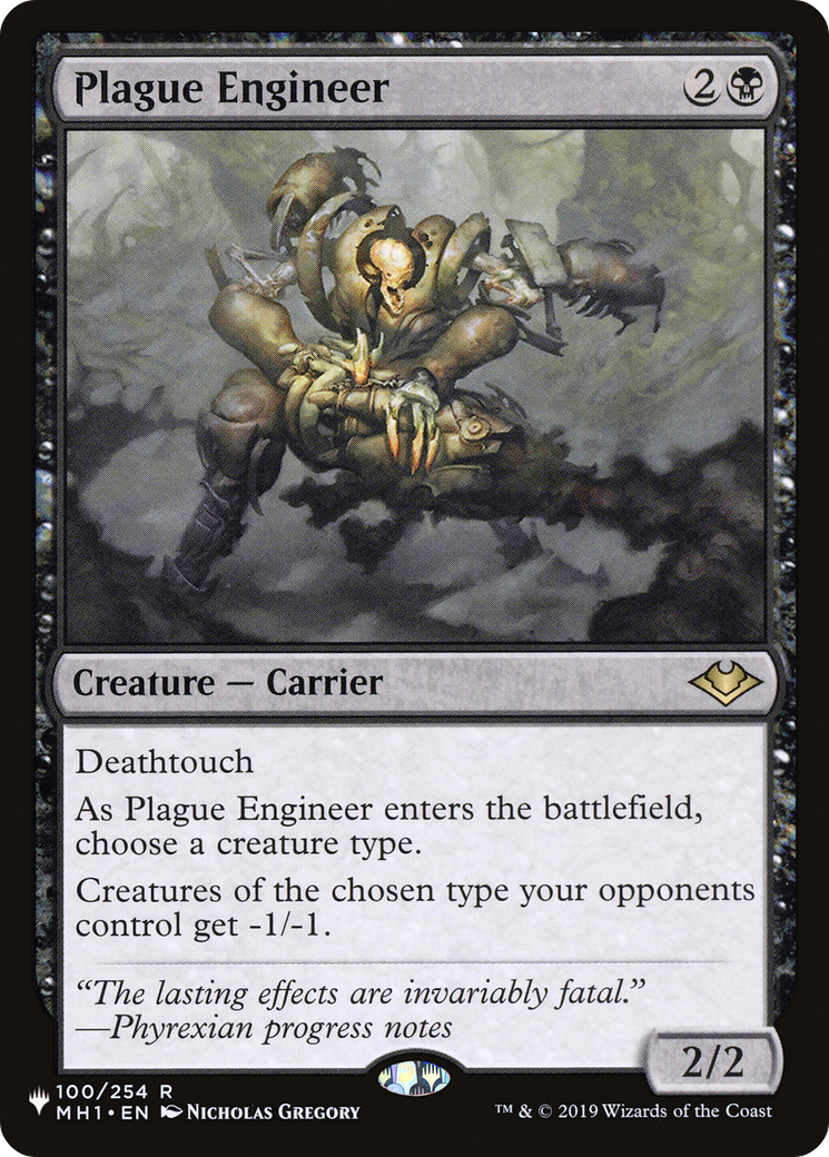 Plague Engineer [The List Reprints] | Exor Games Truro