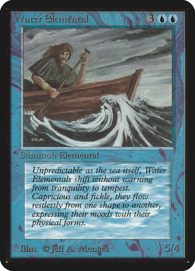 Water Elemental [Alpha Edition] | Exor Games Truro