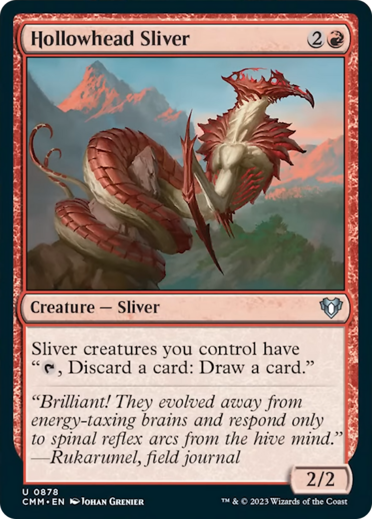 Hollowhead Sliver [Commander Masters] | Exor Games Truro