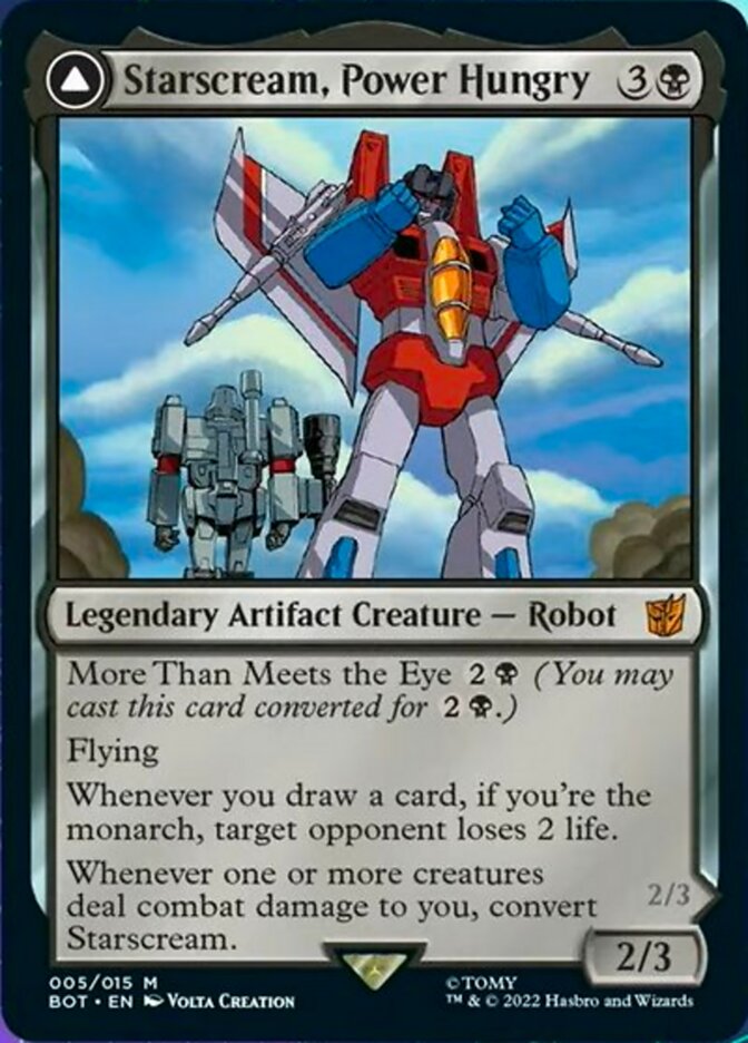 Starscream, Power Hungry // Starscream, Seeker Leader [Transformers] | Exor Games Truro