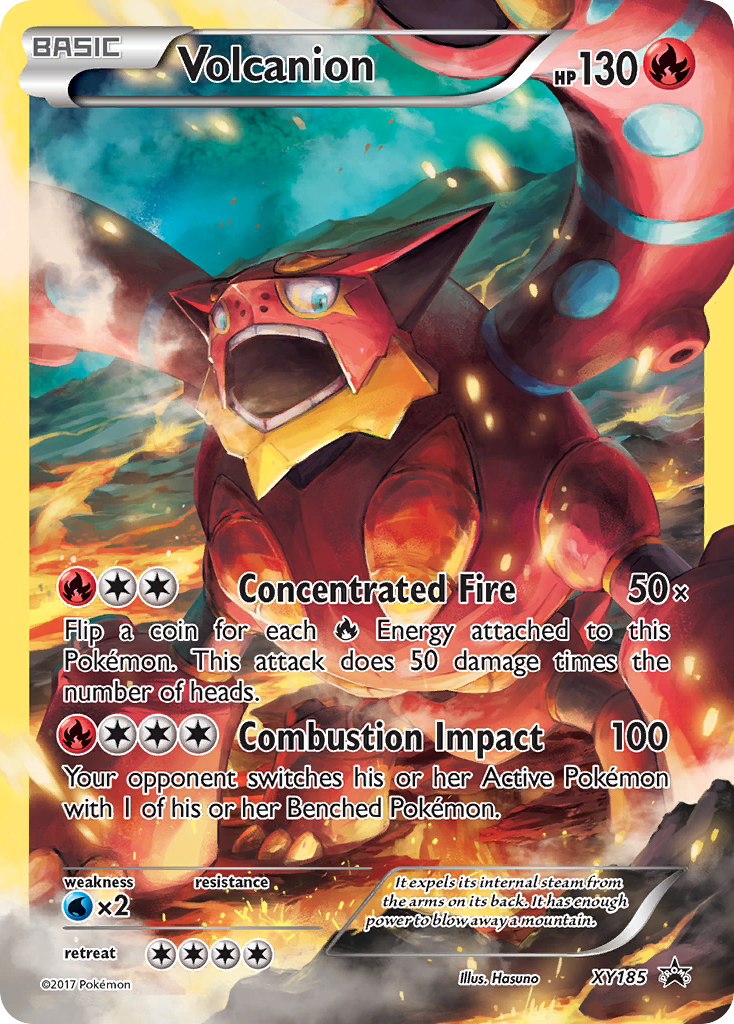 Volcanion (XY185) [XY: Black Star Promos] | Exor Games Truro