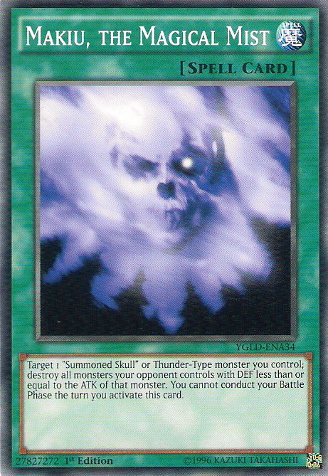 Makiu, the Magical Mist [YGLD-ENA34] Common | Exor Games Truro