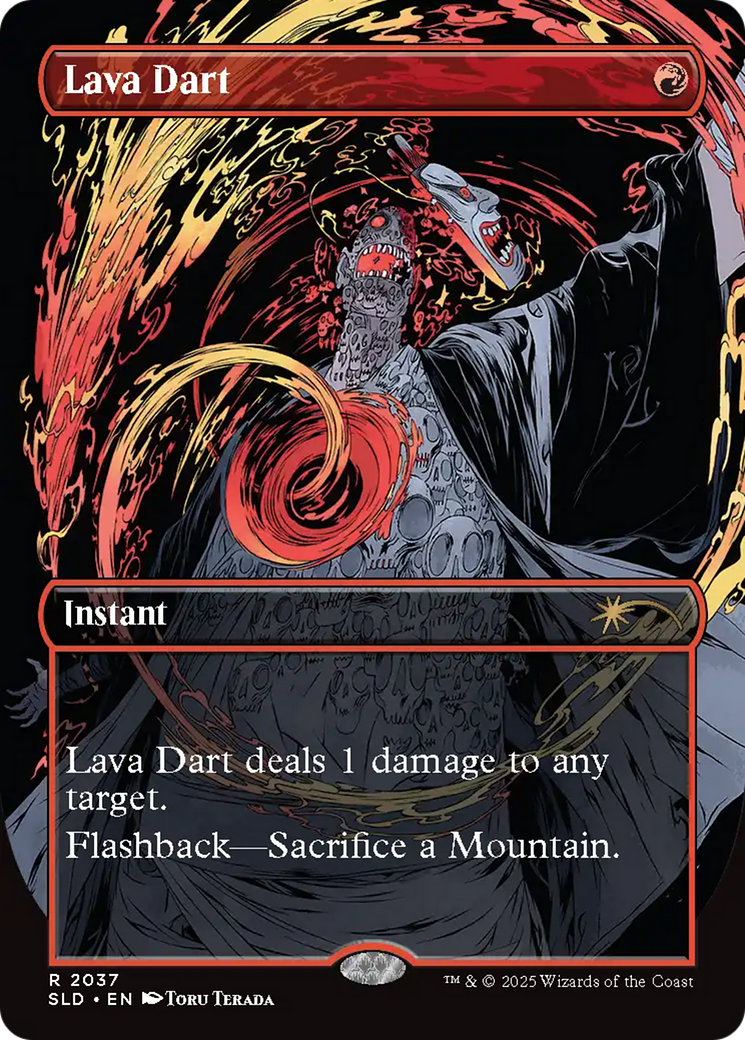 Lava Dart (Rainbow Foil) [Secret Lair Drop Series] | Exor Games Truro