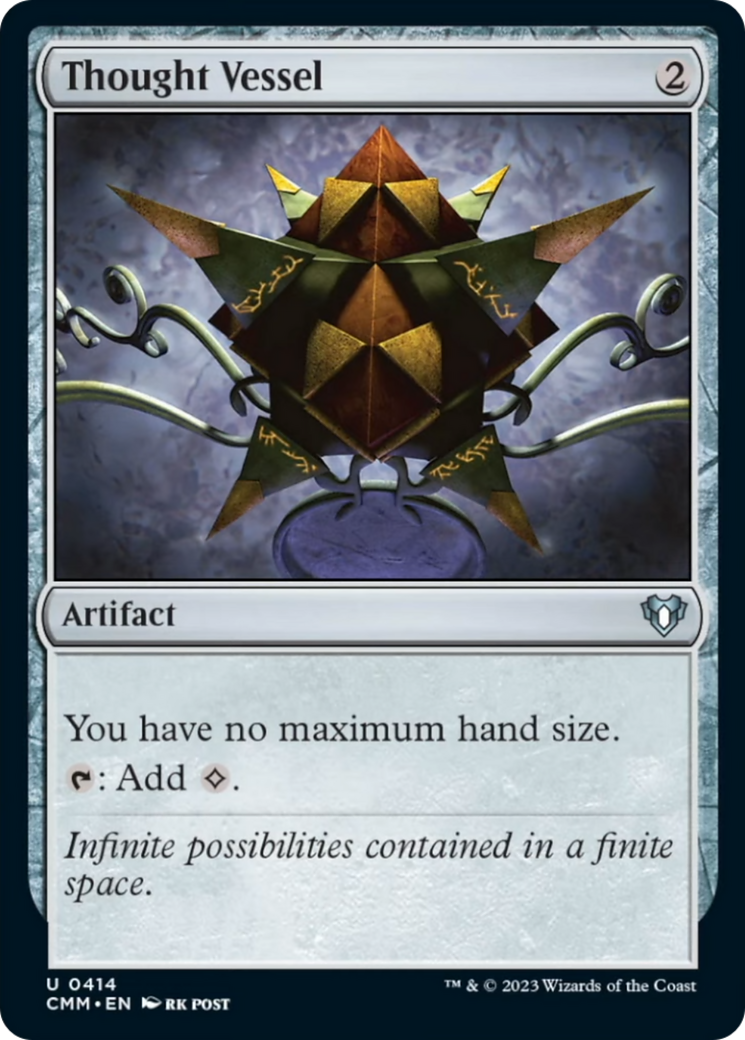 Thought Vessel [Commander Masters] | Exor Games Truro