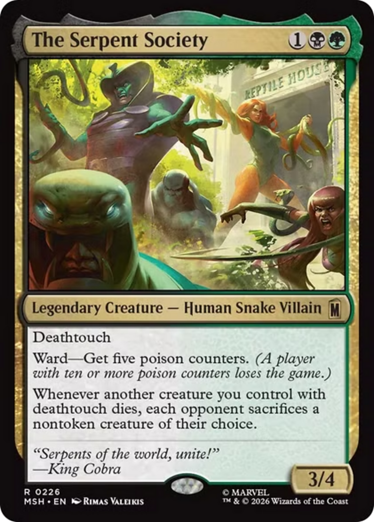 The Serpent Society [Marvel Super Heroes] | Exor Games Truro