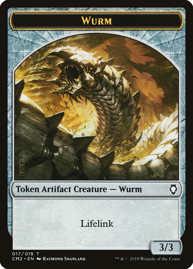 Wurm Token (017/019) [Commander Anthology Volume II Tokens] | Exor Games Truro