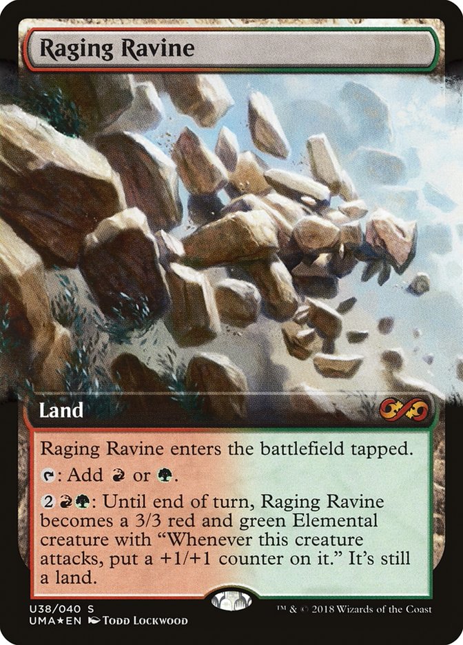 Raging Ravine (Topper) [Ultimate Masters Box Topper] | Exor Games Truro