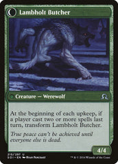 Lambholt Pacifist // Lambholt Butcher [Shadows over Innistrad] | Exor Games Truro