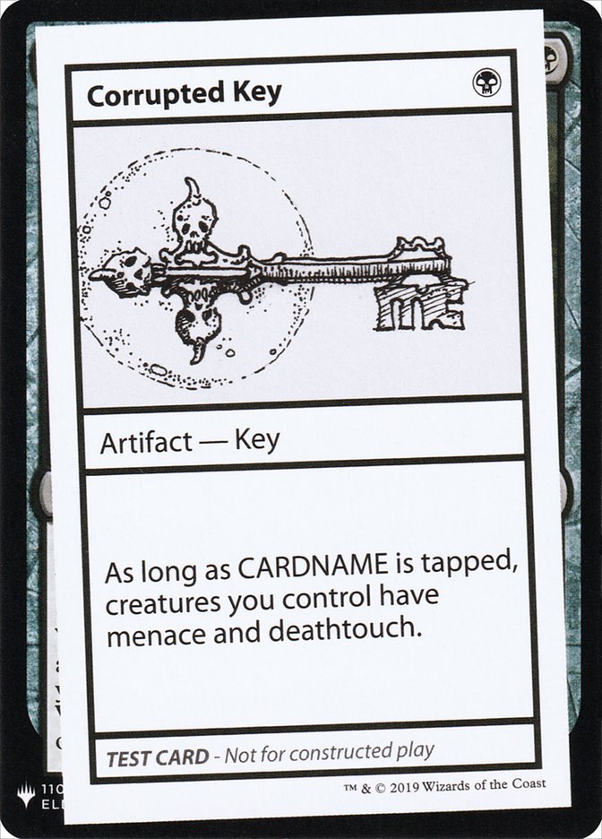 Corrupted Key [Mystery Booster Playtest Cards] | Exor Games Truro