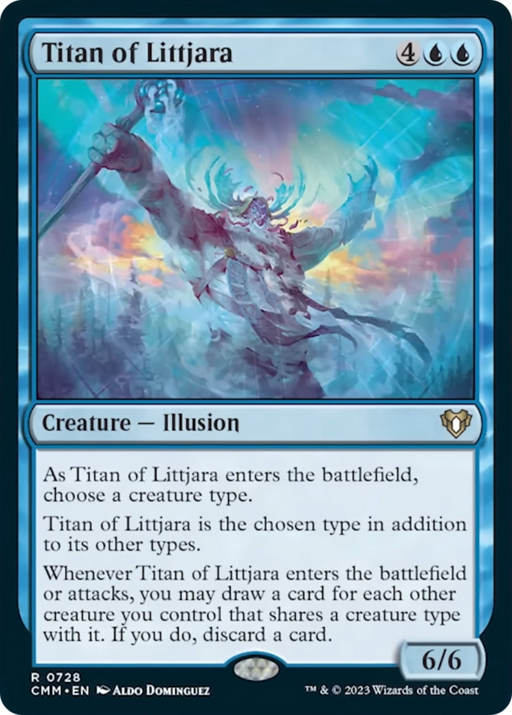 Titan of Littjara [Commander Masters] | Exor Games Truro