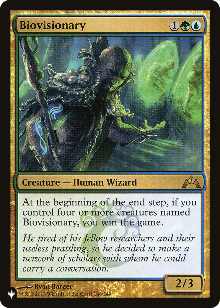 Biovisionary [The List] | Exor Games Truro