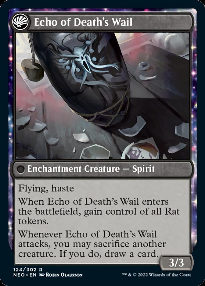 Tribute to Horobi // Echo of Death's Wail [Kamigawa: Neon Dynasty] | Exor Games Truro