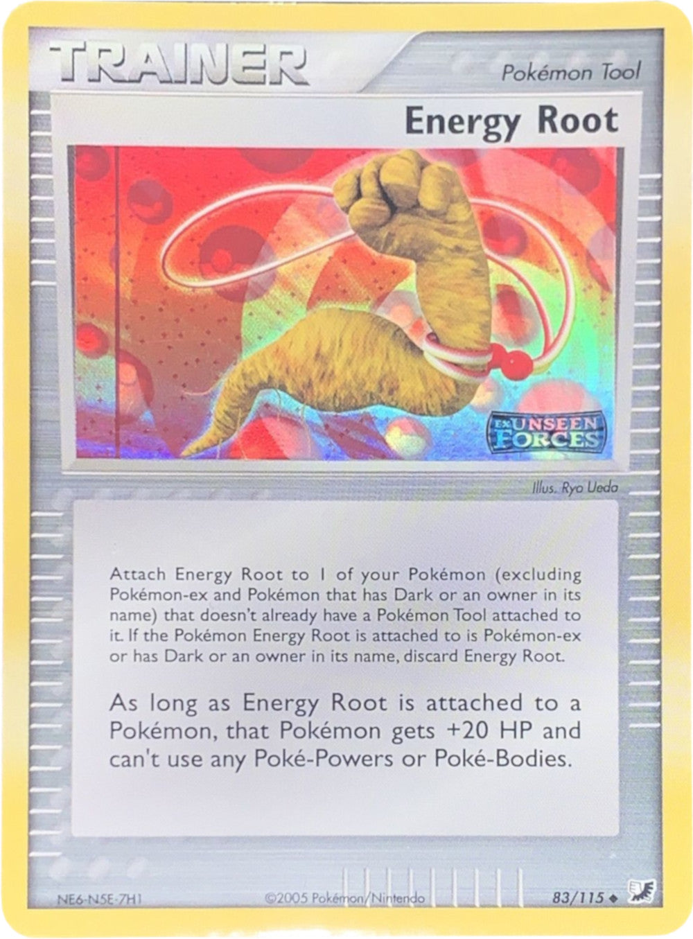 Energy Root (83/115) (Stamped) [EX: Unseen Forces] | Exor Games Truro