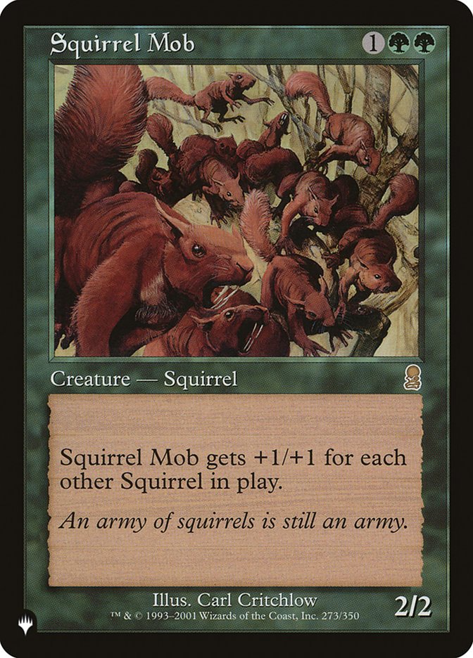 Squirrel Mob [The List] | Exor Games Truro